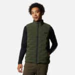 hombres tapas excedente verde Mountain Hardwear chaleco elástico 84RX126