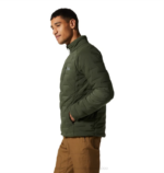 hombres tapas excedente verde Mountain Hardwear chaqueta elástica 84RX24 - Image 3