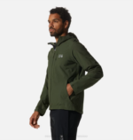 hombres tapas excedente verde Mountain Hardwear chaqueta ozónica elástica 84RX251 - Image 3