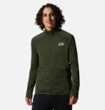 hombres tapas excedente verde Mountain Hardwear chaqueta polartec power stretch pro 84RX271