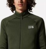 hombres tapas excedente verde Mountain Hardwear chaqueta polartec power stretch pro 84RX271 - Image 4