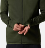 hombres tapas excedente verde Mountain Hardwear chaqueta polartec power stretch pro 84RX271 - Image 5
