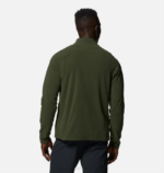 hombres tapas excedente verde Mountain Hardwear micropolar polartec con cremallera de 1/4 84RX446 - Image 2