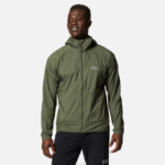 hombres tapas excedente verde Mountain Hardwear sudadera con capucha kor airshell 84RX95
