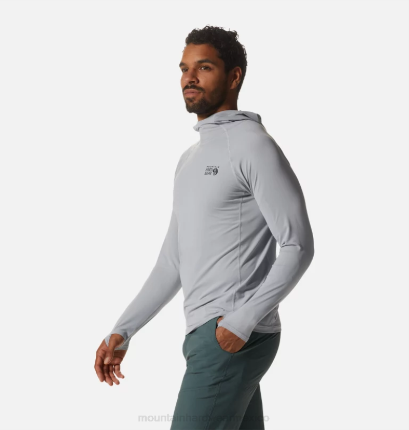 hombres tapas glacial Mountain Hardwear sudadera con capucha del lago del cráter 84RX58 - Image 3