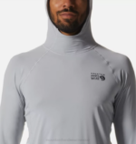 hombres tapas glacial Mountain Hardwear sudadera con capucha del lago del cráter 84RX58 - Image 4