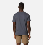 hombres tapas grafito Mountain Hardwear mhw vistas camiseta de manga corta 84RX91 - Image 2