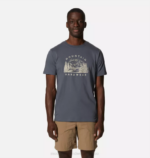 hombres tapas grafito Mountain Hardwear mhw vistas camiseta de manga corta 84RX91
