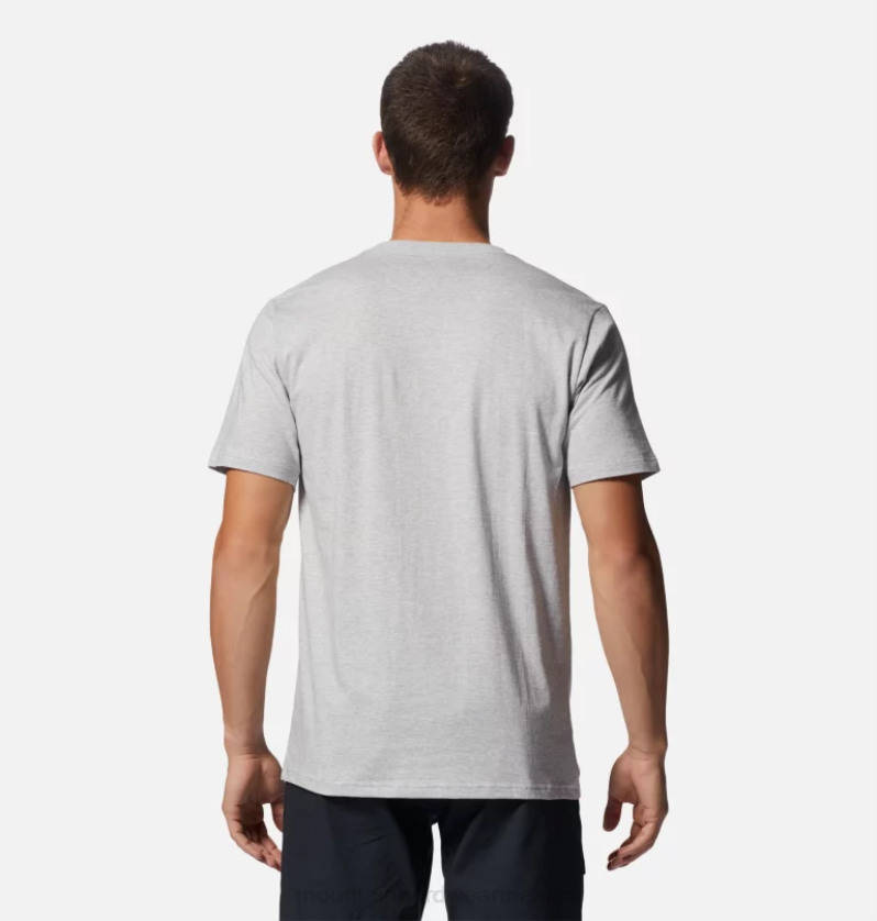 hombres tapas gris Mountain Hardwear camiseta manga corta el cap topo 84RX414 - Image 2