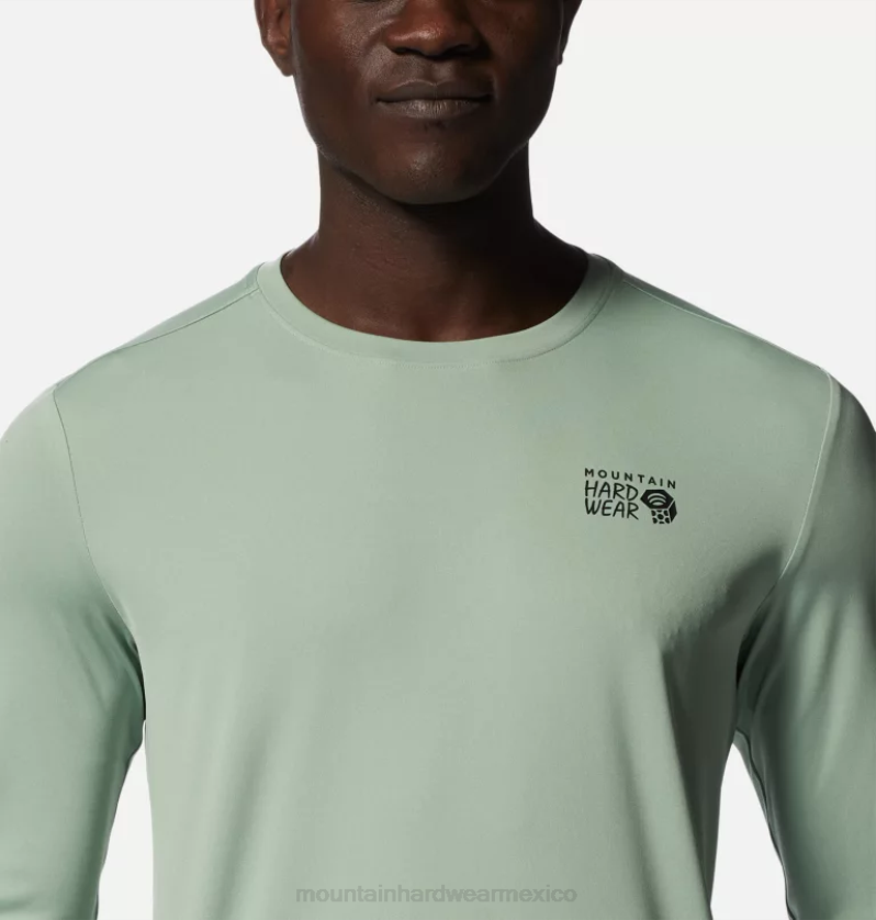 hombres tapas helecho blanco Mountain Hardwear tecnología malvada de manga larga 84RX217 - Image 2