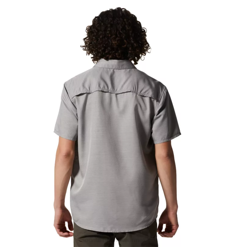 hombres tapas manta gris Mountain Hardwear camisa de manga corta cañón 84RX327 - Image 2