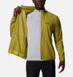 hombres tapas musgo lunar Mountain Hardwear chaqueta kor airshell con cremallera completa 84RX101 - Image 4