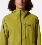 hombres tapas musgo lunar Mountain Hardwear chaqueta ozónica elástica 84RX252 - Image 4