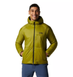 hombres tapas musgo lunar Mountain Hardwear compresor con capucha 84RX151