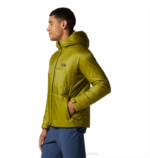 hombres tapas musgo lunar Mountain Hardwear compresor con capucha 84RX151 - Image 3