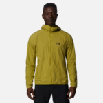 hombres tapas musgo lunar Mountain Hardwear sudadera con capucha kor airshell 84RX96
