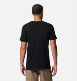 hombres tapas negro Mountain Hardwear camiseta manga corta el cap topo 84RX413 - Image 2