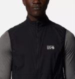 hombres tapas negro Mountain Hardwear chaleco airshell kor 84RX104 - Image 3
