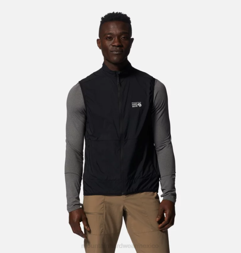 hombres_tapas_negro_mountain_hardwear_chaleco_airshell_kor_84rx104.png hombres tapas negro Mountain Hardwear chaleco airshell kor 84RX104 - Image 1