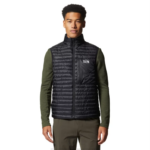 hombres tapas negro Mountain Hardwear chaleco alpintur 84RX318