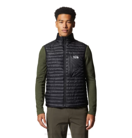 hombres tapas negro Mountain Hardwear chaleco alpintur 84RX318