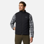 hombres tapas negro Mountain Hardwear chaleco elástico 84RX127