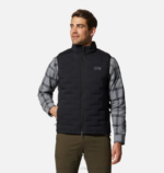 hombres tapas negro Mountain Hardwear chaleco elástico 84RX127