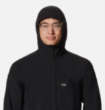hombres tapas negro Mountain Hardwear chaqueta del remitente del rastro 84RX112 - Image 2