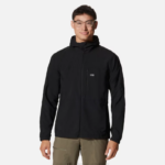 hombres tapas negro Mountain Hardwear chaqueta del remitente del rastro 84RX112