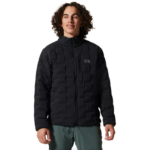 hombres tapas negro Mountain Hardwear chaqueta elástica 84RX23