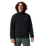 hombres tapas negro Mountain Hardwear chaqueta elástica 84RX23