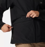 hombres tapas negro Mountain Hardwear chaqueta landsky gore-tex 84RX375 - Image 4