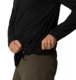 hombres tapas negro Mountain Hardwear chaqueta microchill 2.0 84RX386 - Image 3