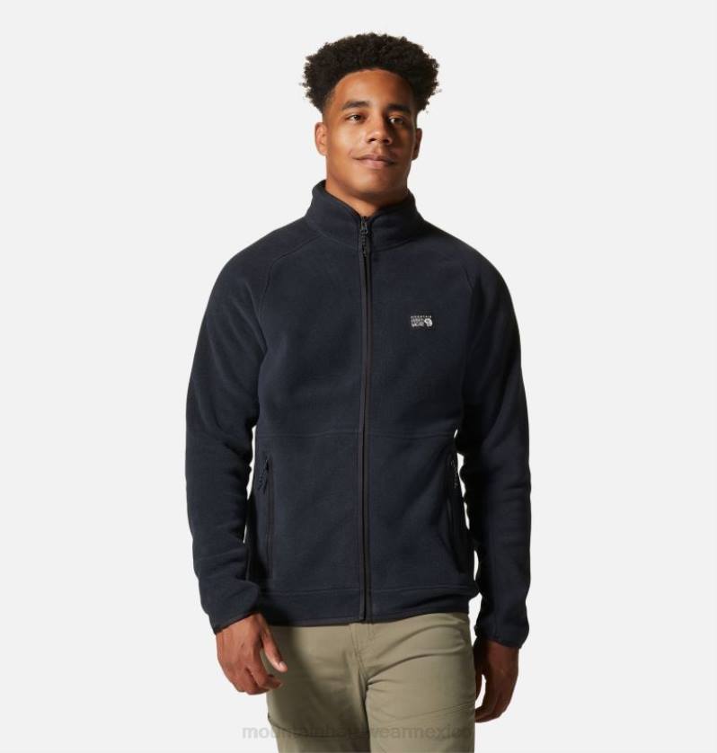 hombres_tapas_negro_mountain_hardwear_chaqueta_polartec_con_doble_cepillado_y_cremallera_completa_84rx455.jpg hombres tapas negro Mountain Hardwear chaqueta polartec con doble cepillado y cremallera completa 84RX455 - Image 1