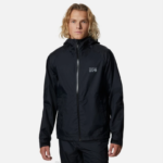 hombres tapas negro Mountain Hardwear chaqueta umbral 84RX257