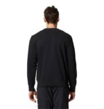 hombres tapas negro Mountain Hardwear jersey con logo de mhw 84RX146 - Image 2
