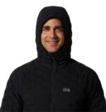 hombres tapas negro Mountain Hardwear jersey ligero y elástico 84RX32 - Image 3