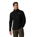 hombres tapas negro Mountain Hardwear microchill 2.0 1/2 cremallera 84RX390