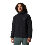 hombres tapas negro Mountain Hardwear sudadera con capucha estirable 84RX20