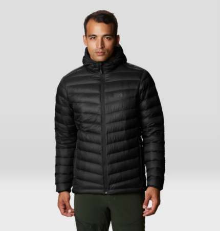 hombres tapas negro Mountain Hardwear sudadera con capucha glen alpine 84RX382