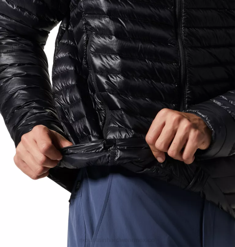 hombres tapas negro Mountain Hardwear susurrador de fantasmas/2 sudadera con capucha 84RX4 - Image 7