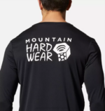 hombres tapas negro Mountain Hardwear tecnología malvada de manga larga 84RX220 - Image 4