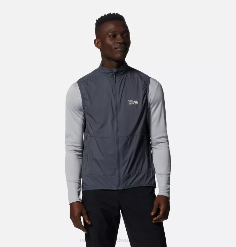 hombres tapas pizarra azul Mountain Hardwear chaleco airshell kor 84RX105 - Image 1