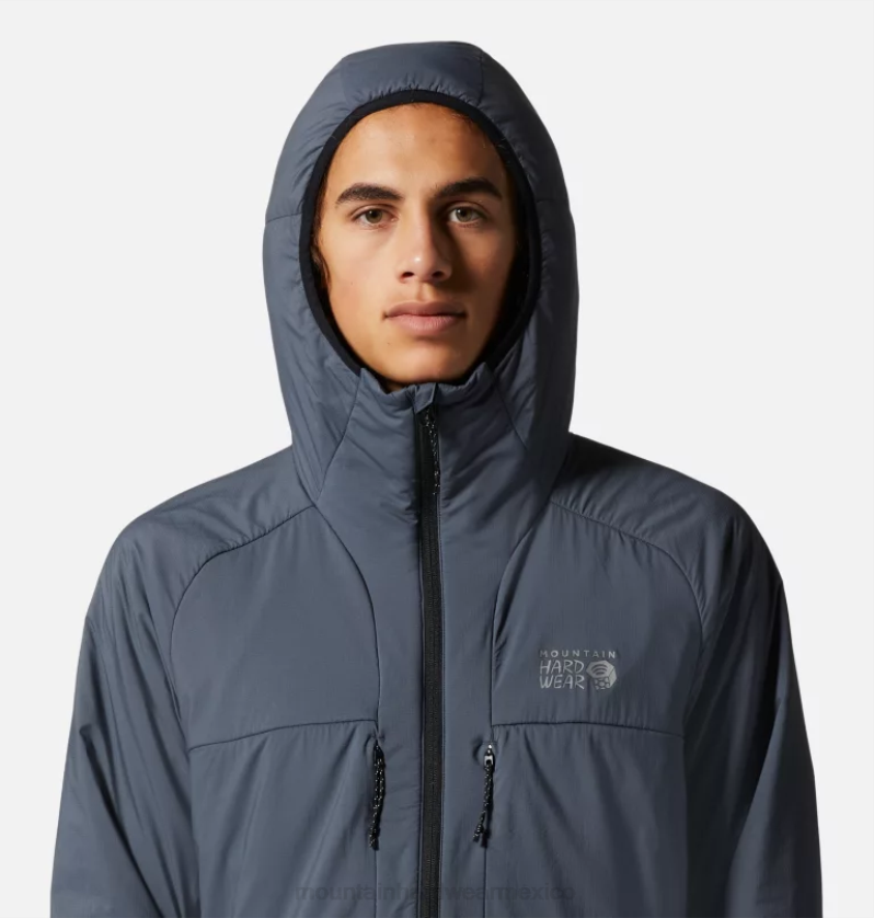hombres tapas pizarra azul Mountain Hardwear chaqueta abrigada kor airshell 84RX107 - Image 3