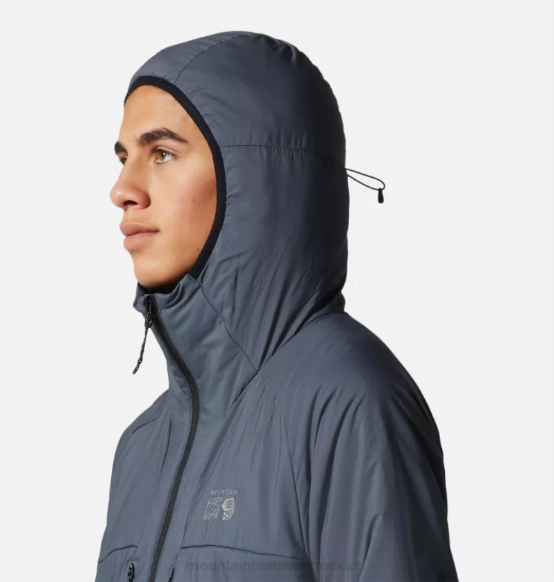 hombres tapas pizarra azul Mountain Hardwear chaqueta abrigada kor airshell 84RX107 - Image 4