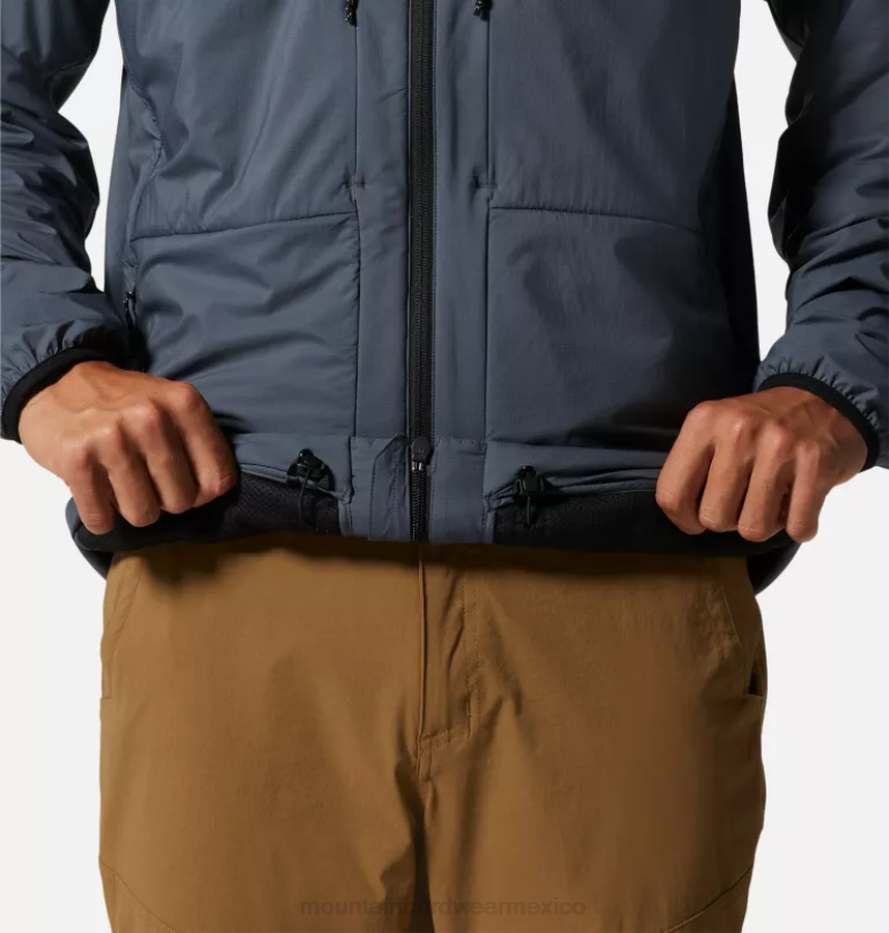 hombres tapas pizarra azul Mountain Hardwear chaqueta abrigada kor airshell 84RX107 - Image 6