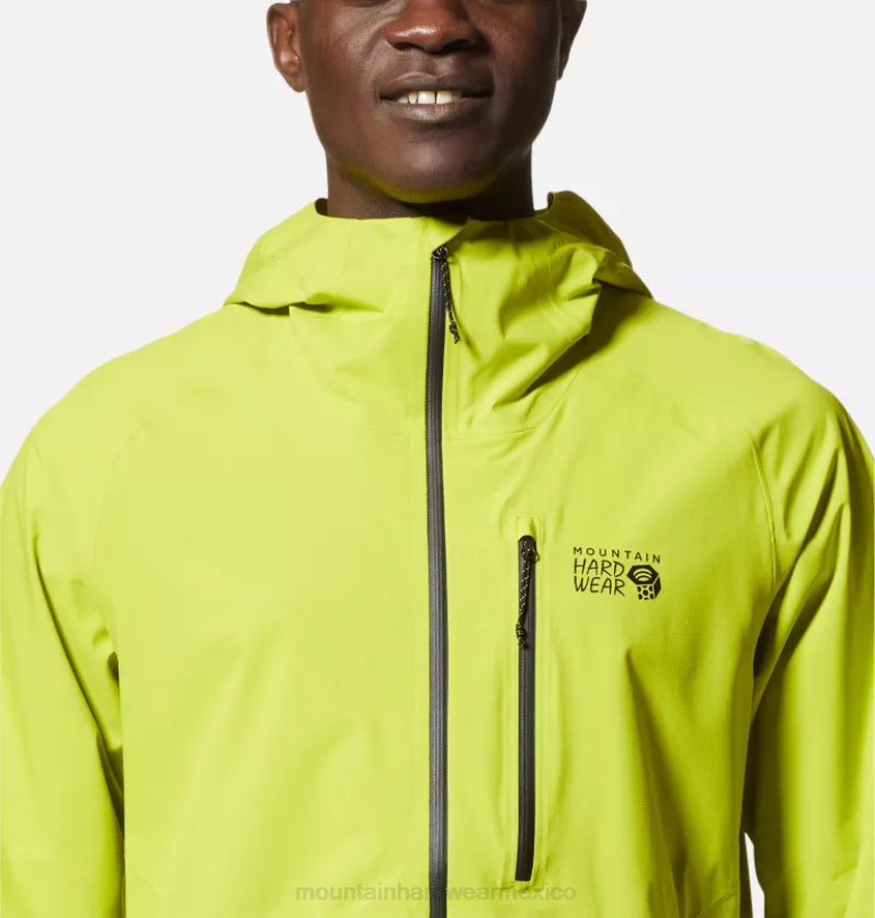 hombres tapas resplandor de helecho Mountain Hardwear chaqueta ozónica elástica 84RX253 - Image 3