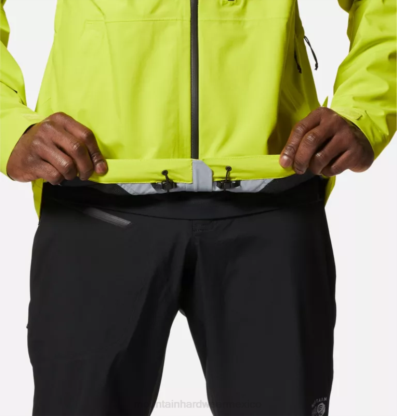hombres tapas resplandor de helecho Mountain Hardwear chaqueta ozónica elástica 84RX253 - Image 7
