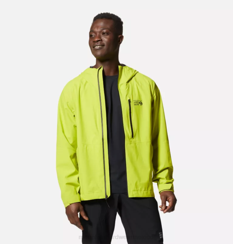 hombres tapas resplandor de helecho Mountain Hardwear chaqueta ozónica elástica 84RX253 - Image 9