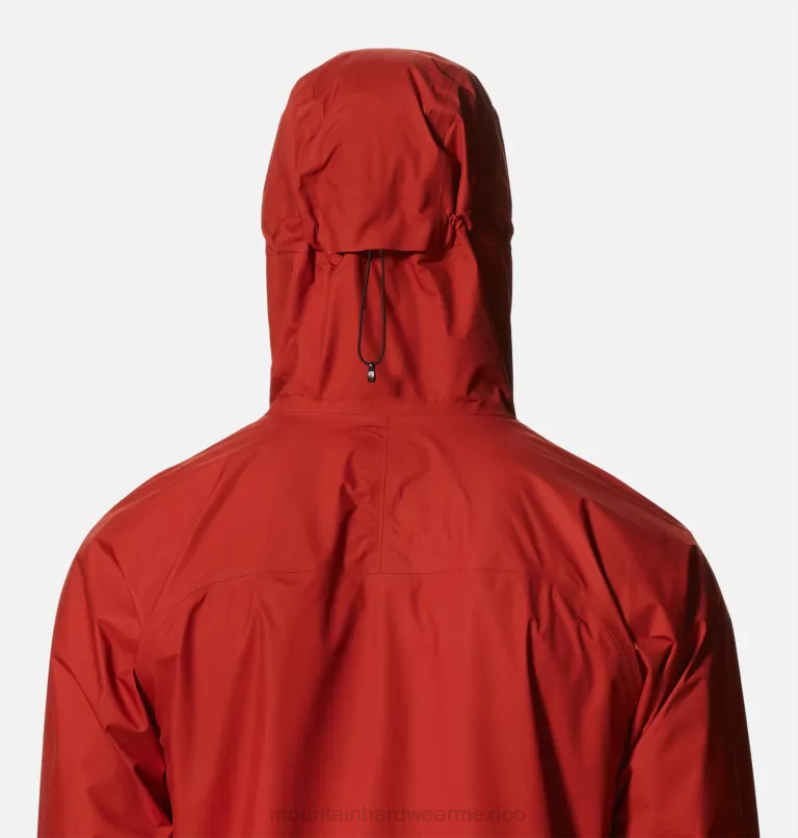 hombres tapas rojo desierto Mountain Hardwear chaqueta minimizadora gore-tex paclite plus 84RX136 - Image 6